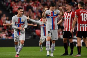 VAR peržiūra išgelbėjo „Barcelona“ futbolininkus nuo lygiųjų Ispanijoje