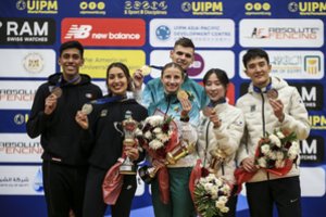 Su aukso medaliais iš Egipto grįžę penkiakovininkai G. Venčkauskaitė ir T. Puronas: „Tiesiog mėgavomės varžybomis“