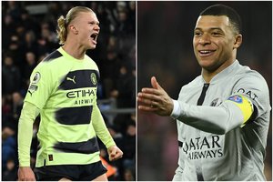 PSG jau ruošia komandą kito sezono Čempionų lygai: siekia K. Mbappe ir E. Haalando dueto