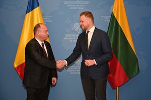 G. Landsbergis susitiko su Rumunijos užsienio reikalų ministru: neturime abejoti, ar Ukraina gali laimėti šį karą mūšio lauke