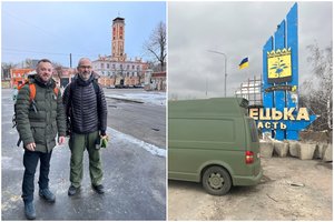 Iš Bachmuto apylinkių grįžęs medikas – apie rusų naudojamą žiaurų ginklą: kariai dūsta, nudega oda ir kvėpavimo takai