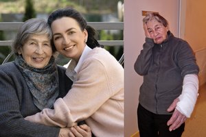 Traumą patyrusi J. Anusauskienės mama liko priblokšta privačios klinikos darbu: susimokėjo, tačiau nieko nepešė