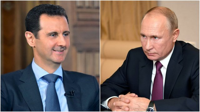 Sirijos prezidentas atvyko į Maskvą: žada su V. Putinu aptarti kelis klausimus