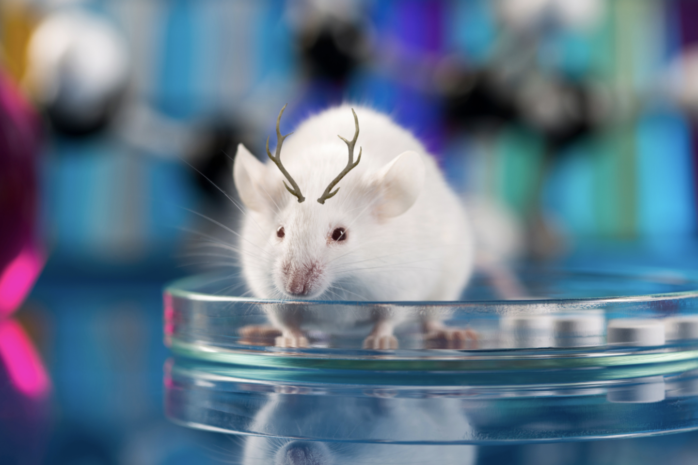 Mokslininkai, į pelės genomą įterpę elnio genus, pelėms išaugino mažus ragus (asociatyvinė iliustr.)<br> 123rf iliustr., lrytas.lt mont.