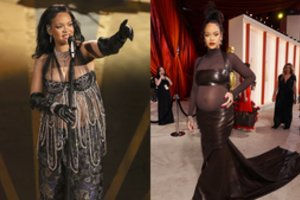 Į „Oskarų“ dūzges atvykusi Rihanna kaustė susirinkusių dėmesį: įvaizdžių kaina – atima žadą