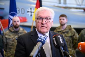 Vokietijos prezidentas: remsime ir saugosime Baltijos šalis