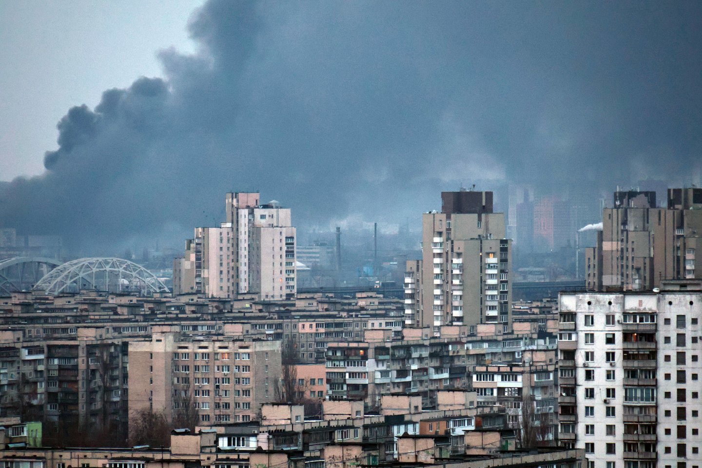 Karas Ukrainoje. Kijevas, kovo 9 d.<br>Sipa/Scanpix nuotr.