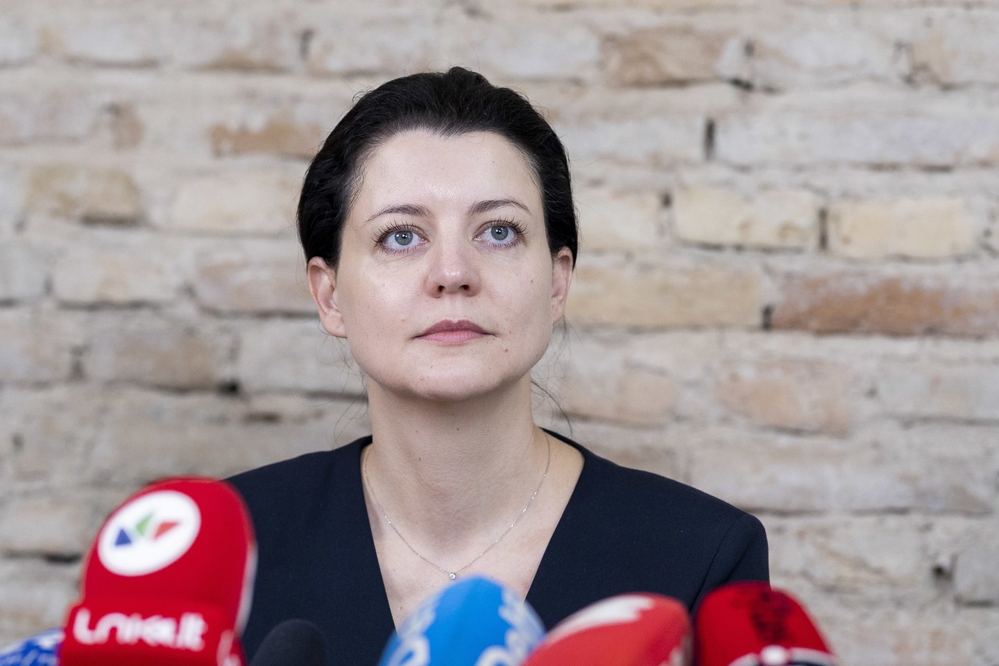 Socialinės apsaugos ir darbo ministrė Monika Navickienė.<br> Pranešimo spaudai nuotr.