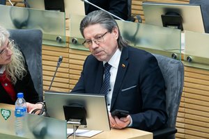 VRK gavo S. Šedbaro prašymą dėl atsistatydinimo iš Seimo