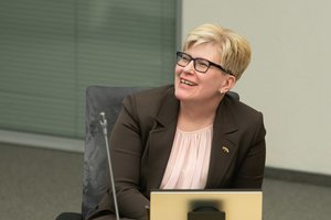 I. Šimonytė nesutinka su opozicijos kritika dėl S. Šedbaro paskyrimo į KT: nemanau, kad politinis „atšalimas“ gera praktika
