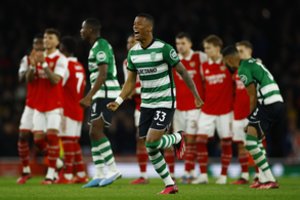 „Sporting“ nutraukė „Arsenal“ žygį Europoje