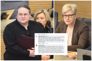 Po A. Širinskienės komentaro I. Šimonytei trūko kantrybė: „Maudytis šūde – jūsų pasirinkimas“