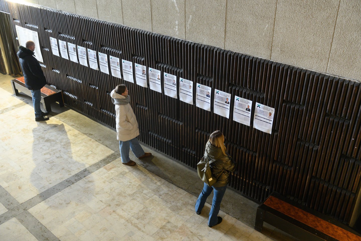 Mayoral and municipal elections, voters.<br>V.Skaraitis photo.