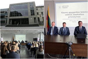 Kauno apygardos teismas pristatė 2022 metų darbo apžvalgą