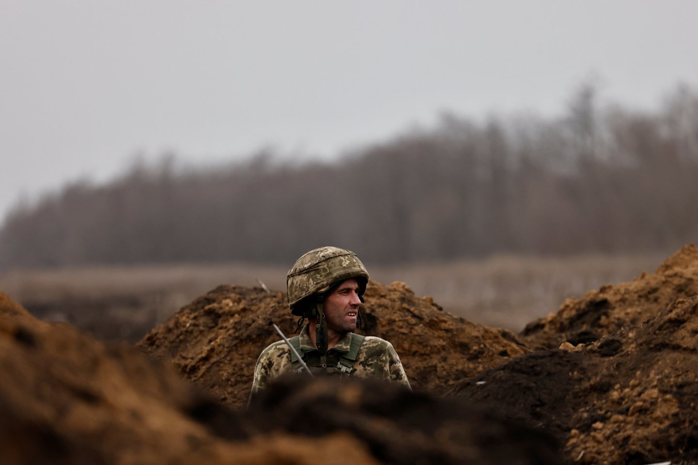Karas Ukrainoje, Bachmutas.<br>Reuters/Scanpix nuotr.