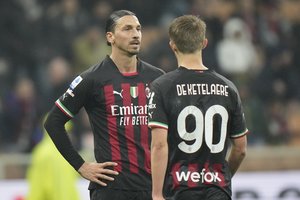 Z. Ibrahimovičius įmušė įvartį, bet „AC Milan“ patyrė nesėkmę vietos pirmenybėse