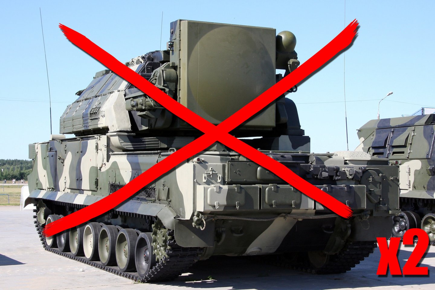 Ukrainiečiai dronais „RAM II“ sunaikinto dvi priešo oro gynybos sistemas „Tor-M2“, kurių bendra kaina siekia 50 000 000 JAV dolerių.<br>Wikimedia commons