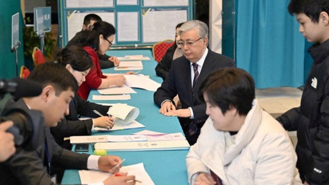 Parlamento rinkimus Kazachstane laimėjo valdančioji „Amanat“ partija 