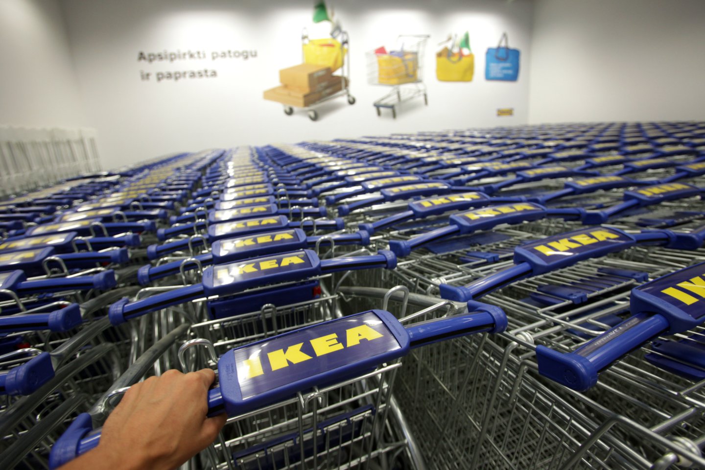 Grąžinti žvejybos žaidimą ir atgauti sumokėtus pinigus galima bet kurioje IKEA prekybos vietoje.<br>V.Balkūno nuotr.