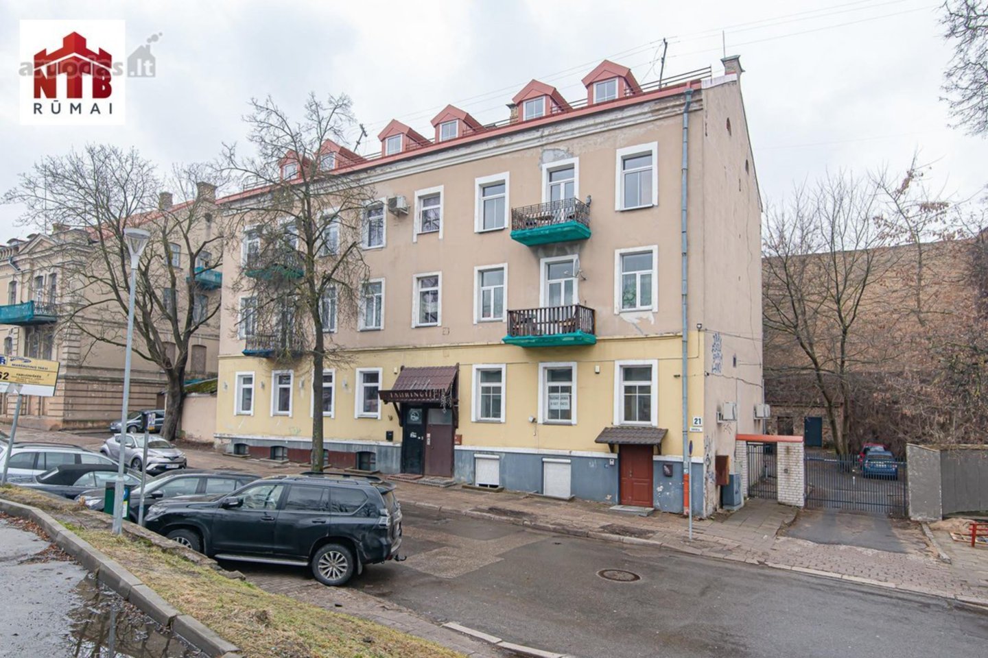  Ieva Swan išnuomoja vieno kambario butą Vilniaus senamiestyje.<br> Aruodas.lt nuotr.