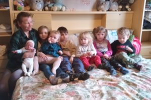 13-tą vaiką pagimdžiusi pakruojiškė: antrasis vyras neišsigando būrio atžalų