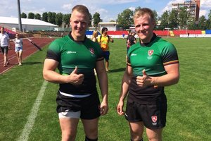 Lietuvos regbio rinktinės dvyniai Mažyliai įkvėpimo semiasi vienas iš kito