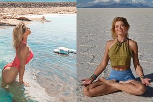 Nuoga didžiausioje pasaulio druskos dykumoje įsiamžinusi J. Leonavičiūtė: „Drabužiai – tarsi kaukės, kurios žmogų atitolina nuo jo tikrojo aš“