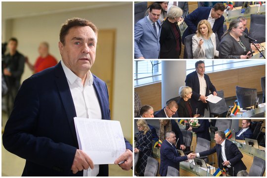Už kitą Seimo narį, socialdemokratą Liną Jonauską, pernai galimai balsavusiam parlamentarui Petrui Gražuliui gresia apkalta.