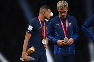 K. Mbappe gavus kapitono raištį, A. Griezmannas pradėjo svarstyti apie karjeros pabaigą rinktinėje