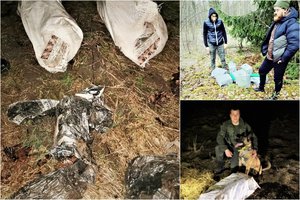 Pasieniečiai sučiupo penkis rūkalų kontrabandininkus, du iš jų – nepilnamečiai