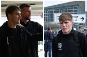 Lietuvos futbolo rinktinė jau Belgrade ir išbandys stadioną, kuriame jau yra pralaimėjusi serbams