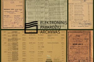 Paskelbtos pavardės žmonių, įrašytų į numatytų ištremti asmenų sąrašus