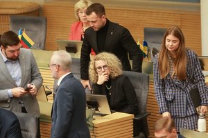 T. V. Raskevičius A. Armonaitės draugės sprendimą vadina „kvailu ir ydingu“: siūlo trauktis iš pareigų