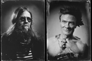 Šlapio kolodijaus fotografijos metodu sukurtuose darbuose – ir žinomi menininkai, ir giminės 