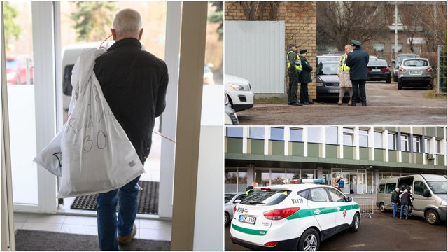 Po sumaišties dėl biuletenių išvežimo iš Vilniaus r. pasisakė policija: prakalbo apie atsakomybės taikymą