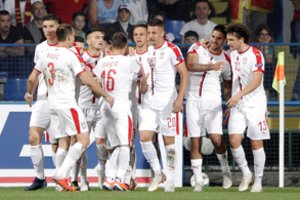 Lietuvos futbolininkų varžovė – Serbijos rinktinė, kurią mūsiškiai įveikė vos kartą istorijoje