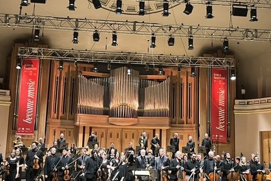 Mirgos Gražinytės-Tylos vadovaujamas Birmingamo miesto simfoninis orkestras skambėjo Briuselyje