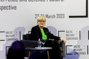 I. Šimonytė Baltijos karinėje konferencijoje: Ukrainos pergalė – vienintelė Rusijos vykdomo karo baigties galimybė
