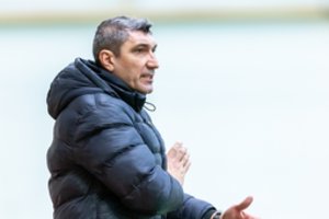 Startą A lygoje pasitinkantis „Gintros“ treneris K. Petkovas: ruošiamės rimtai kovai