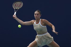 Žiežirbos teniso aikštėje: ukrainietė atsisakė sveikinti rusę su pergale