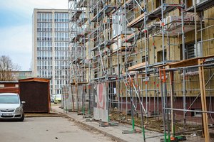 Panevėžyje daugiabučio renovacija prasidėjo rimtu pažeidimu: tokie atvejai – itin reti
