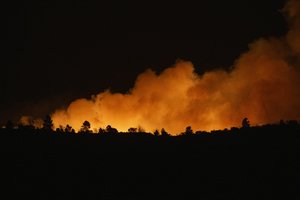 Ispanijoje įsišėlo pirmasis šiais metais didelis miško gaisras, evakuojami žmonės