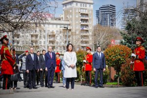 A. Baerbock pažadėjo Sakartvelui paramą siekiant tapti kandidate į ES