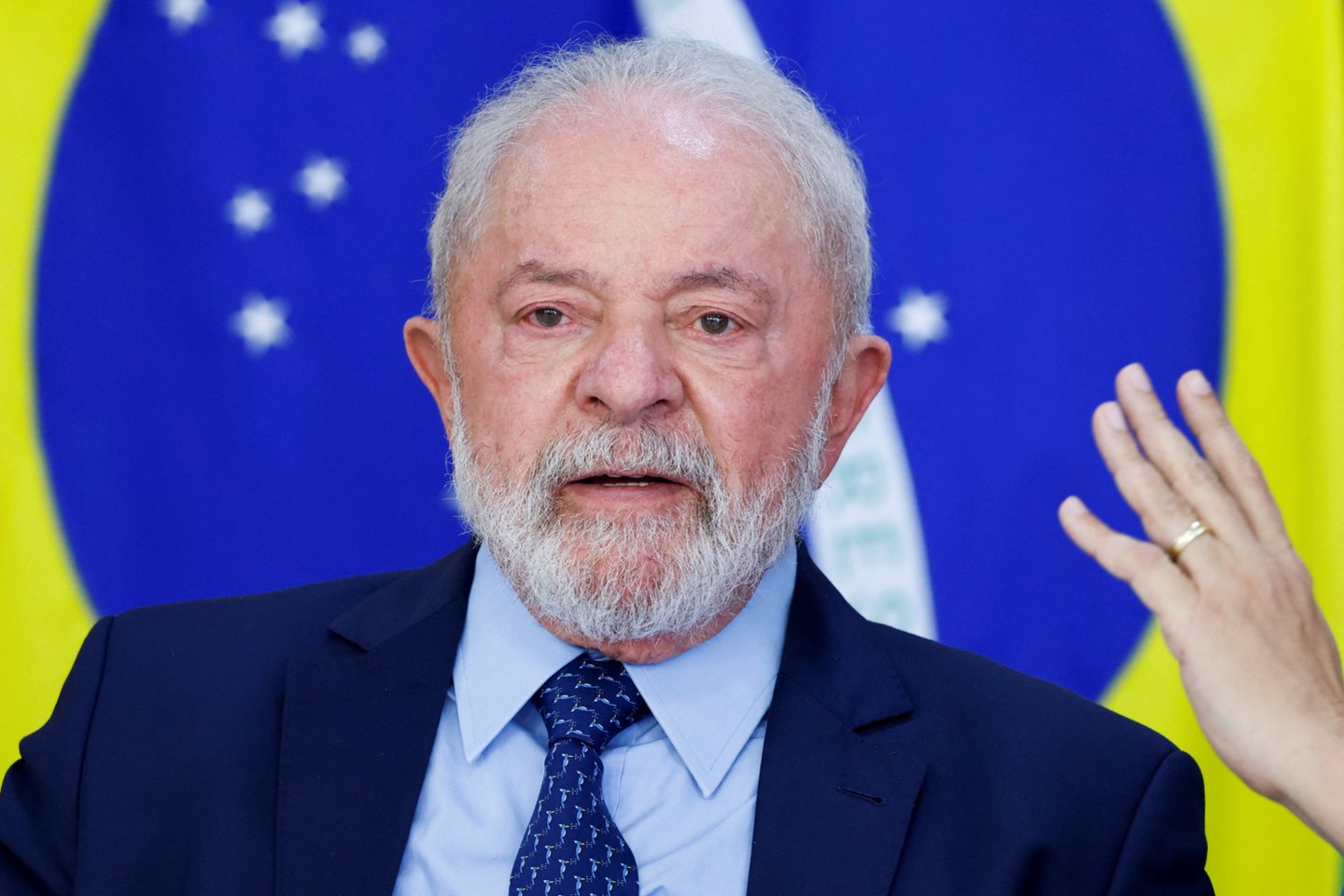 Brazilijos prezidentas Luizas Inacio Lula da Silva.<br>Reuters/Scanpix nuotr.