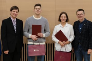 Įteiktos prof. V. Šikšnio vardo stipendijos