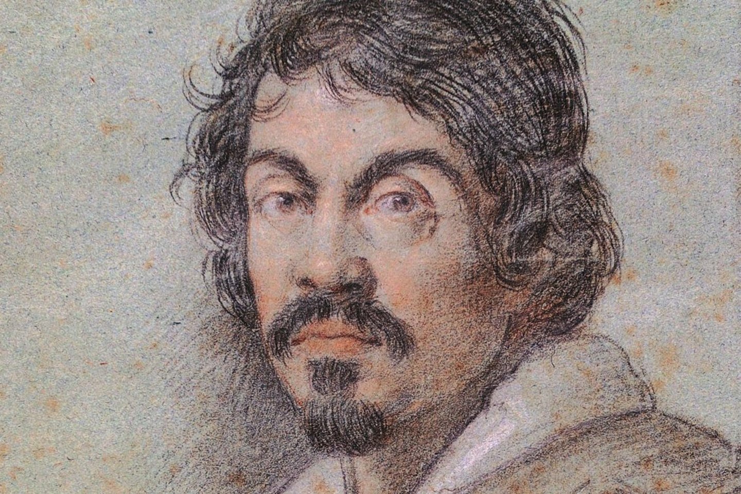  O.Leoni. Caravaggio portretas, 1621 m.<br> Wikipedia nuotr.
