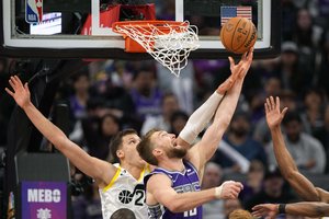 Domantui Saboniui niekas neprilygo – lietuvis karaliavo po krepšiais ir pasiekė saldų revanšą prieš „Jazz“