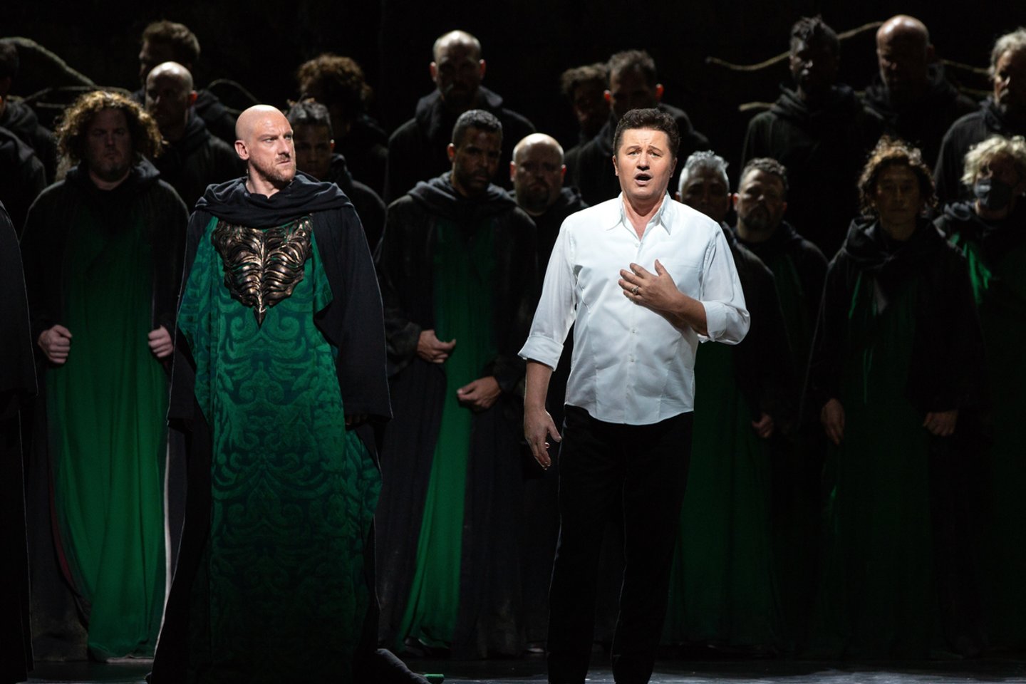 Naujasis „Lohengrinas“ Niujorko teatre „Metropolitan Opera.<br>  „Metropolitan Opera“ nuotr.