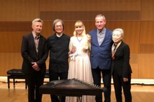 Lietuvių šiuolaikinę muziką Kavasakyje grojo vilnietė ir japonai 