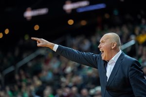 R. Kurtinaitis įvertino „Žalgirio“ sezoną ir galimybes žengti į Eurolygos atkrintamąsias